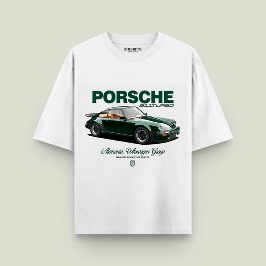 PORSCHE 911 TURBO 77-75 | OVERSIZED T-SHIRT