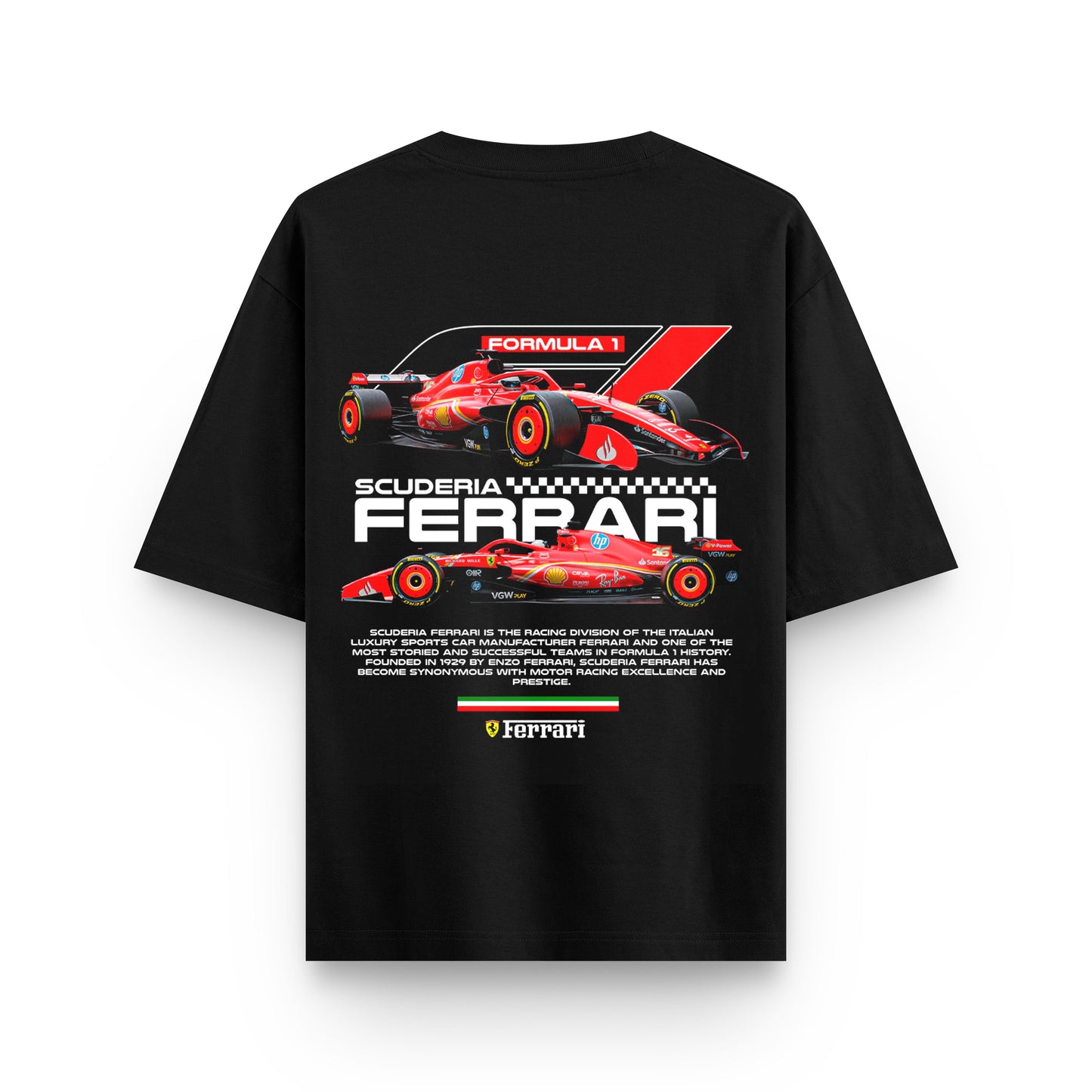 F1 SCUDERIA FERRARI | OVERSIZED T-SHIRT