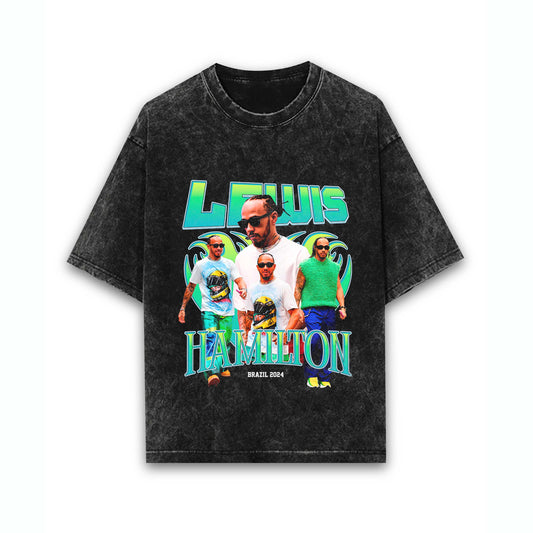 LEWIS HAMILTON | ACID WASHED | OVERSIZED T-SHIRT