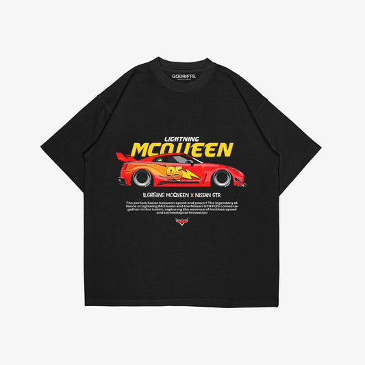 LIGHTNING MCQUEEN X NISSAN GTR | OVERSIZED T-SHIRT